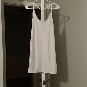 White DSG exercise dress